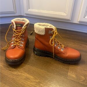 SOLD - Dr. Martens Brown Boots (Size 8)